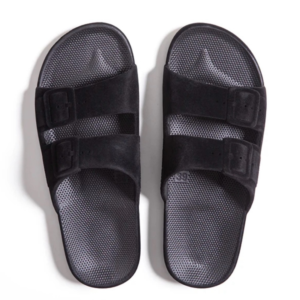 Freedom Moses velvet sandals